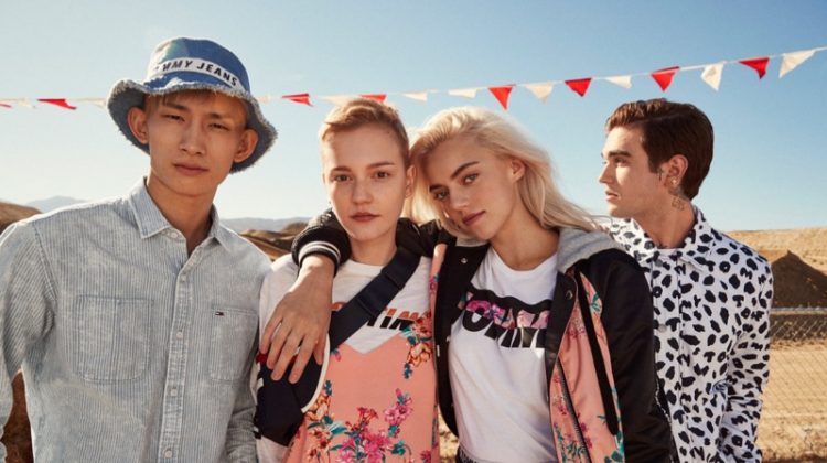 Tommy Jeans embraces pastels for spring-summer 2018 campaign
