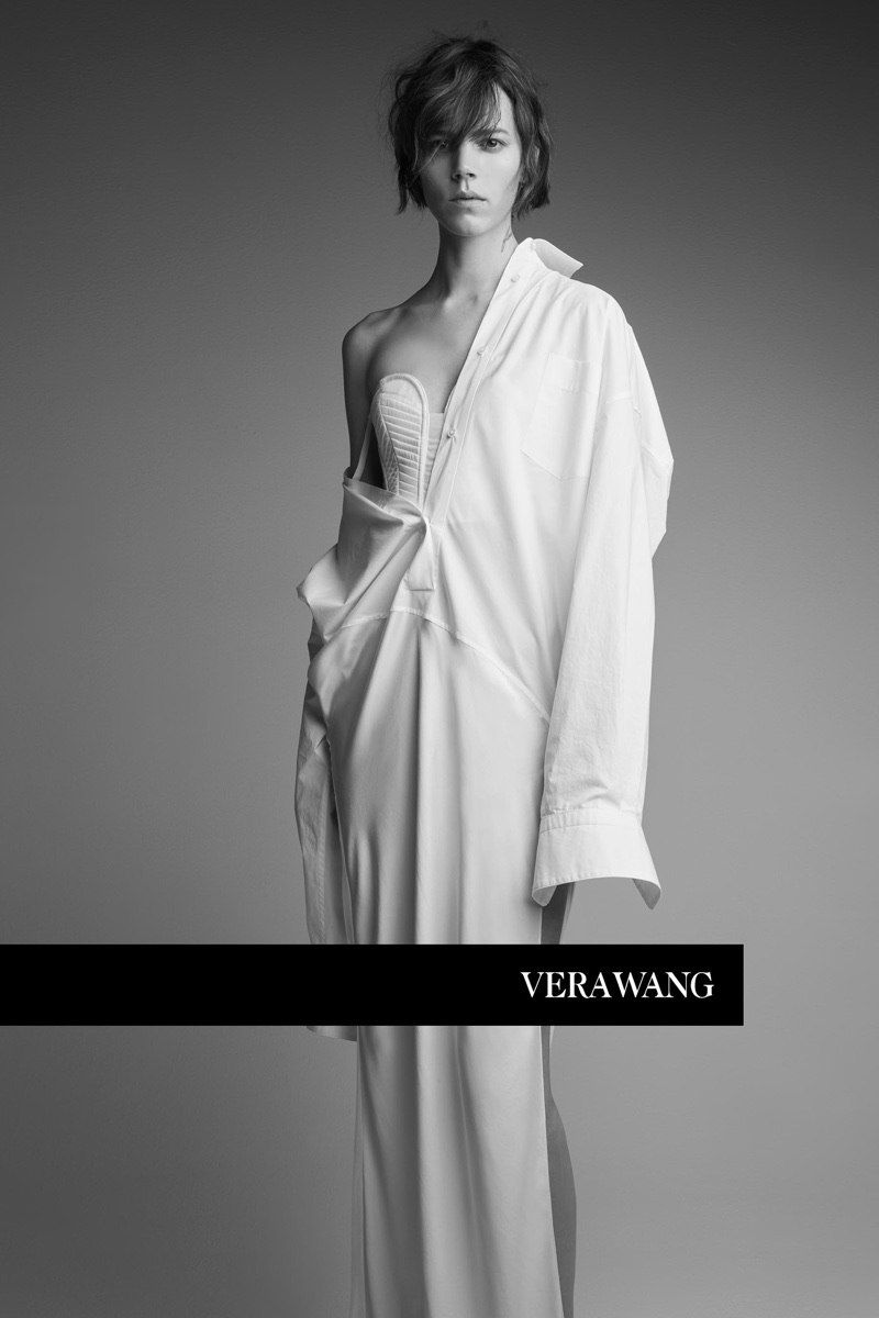 An image from Vera Wang’s spring 2018 advertising campaign