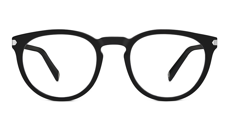 Warby Parker Hugo Glasses in Jet Black $145