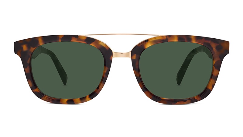 Warby Parker Yates Sunglasses in Acorn Tortoise $145