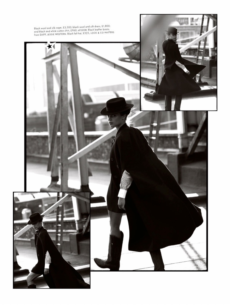 Alicia Vikander | Western Fashion Shoot | ELLE UK Cover | Fashion Gone ...