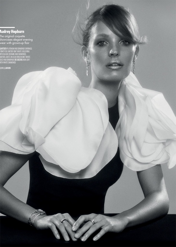 Alisa Ahmann Turns Up the Shine Factor for Vogue Arabia