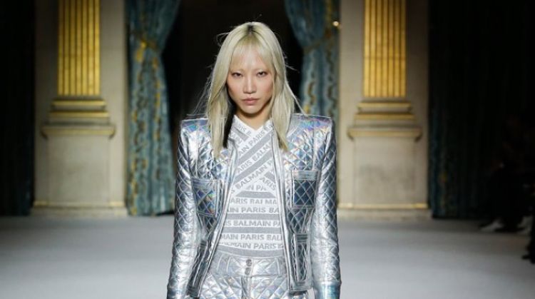 Balmain Goes Futuristic for Fall 2018