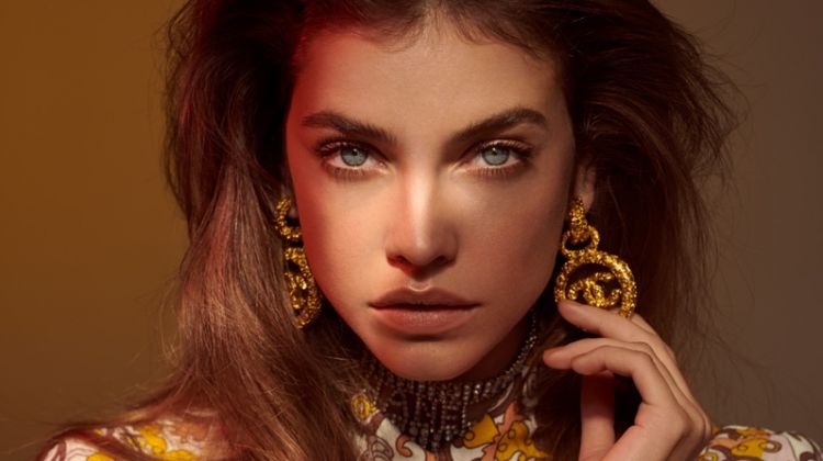 Barbara Palvin Models Super Luxe Looks for Vogue Portugal