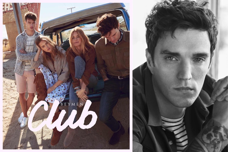 Filip Hrivnak, Julia Jamin, Camille Rowe and Josh Beech star in Beymen Club’s spring-summer 2018 campaign