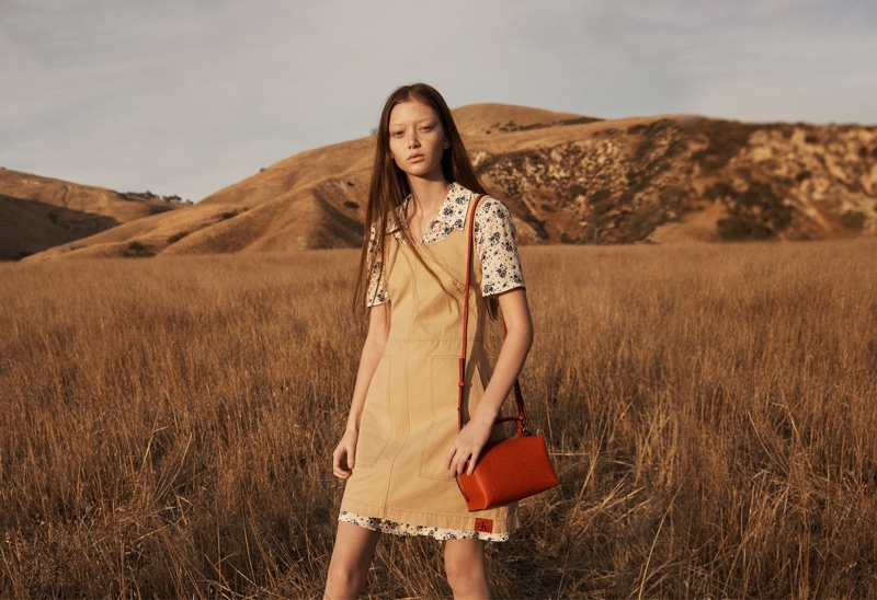 Sara Grace Wallerstedt stars in Calvin Klein Jeans' spring-summer 2018 campaign