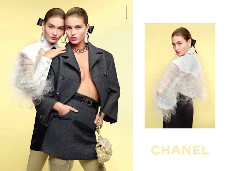 An image from Chanel's spring 2018 advertising campaign