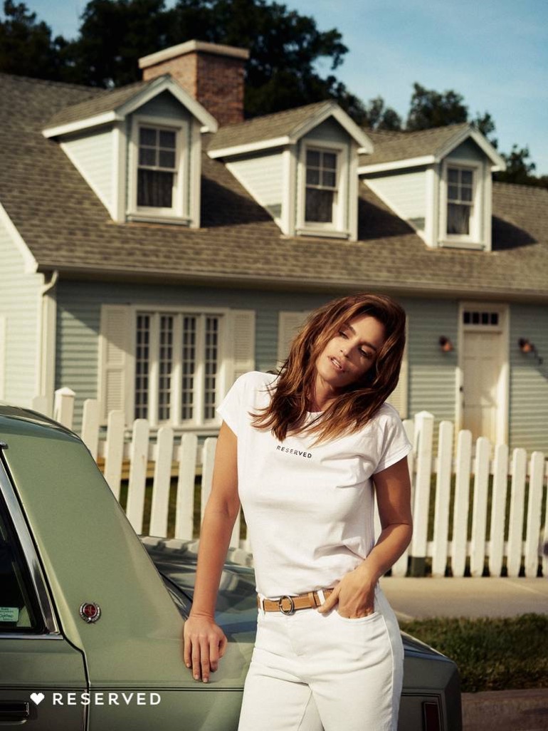Reserved taps Cindy Crawford for spring-summer 2018 campaign