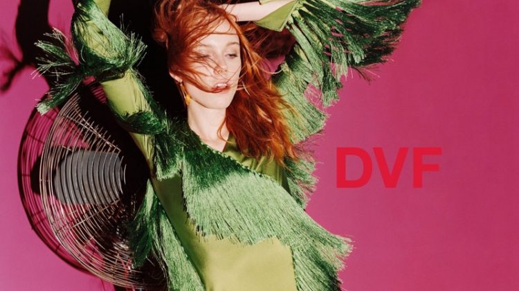 Kiki Willems stars in Diane von Furstenberg's spring-summer 2018 campaign