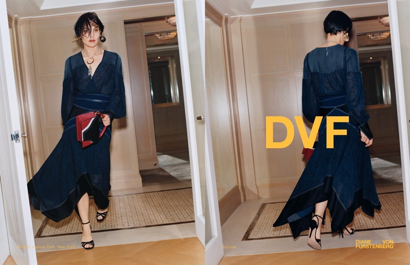 Diane von Furstenberg unveils spring-summer 2018 campaign