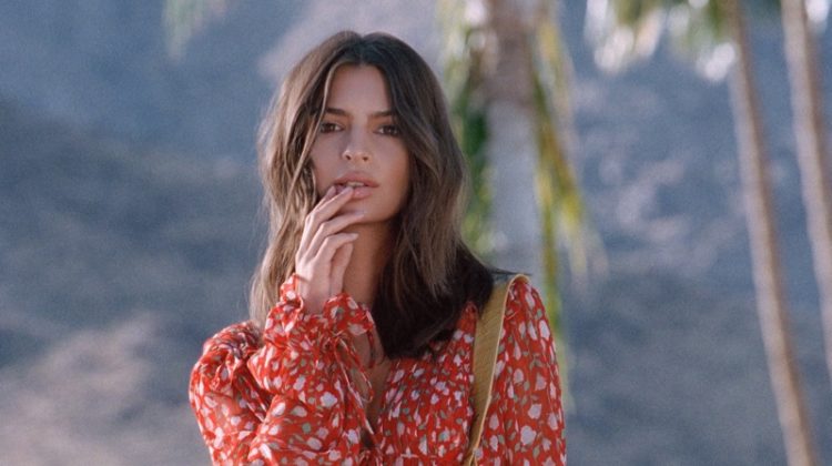 Emily Ratajkowski Models The Season’s It Bag for The Kooples’ Spring 2018 Campaign