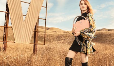 Emma Stone Lands Her First Louis Vuitton Campaign - See the Photos! Emma Stone stars in Louis Vuitton Spirit of Travel 2018 campaign