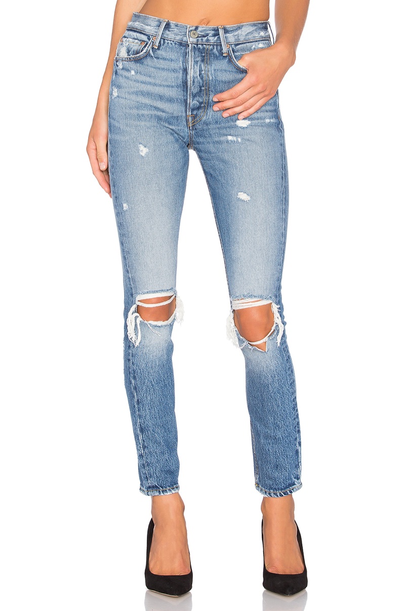 GRLFRND Karolina High-Rise Skinny Jean $248