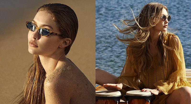 Gigi Hadid x Vogue Eyewear sunglasses 2018