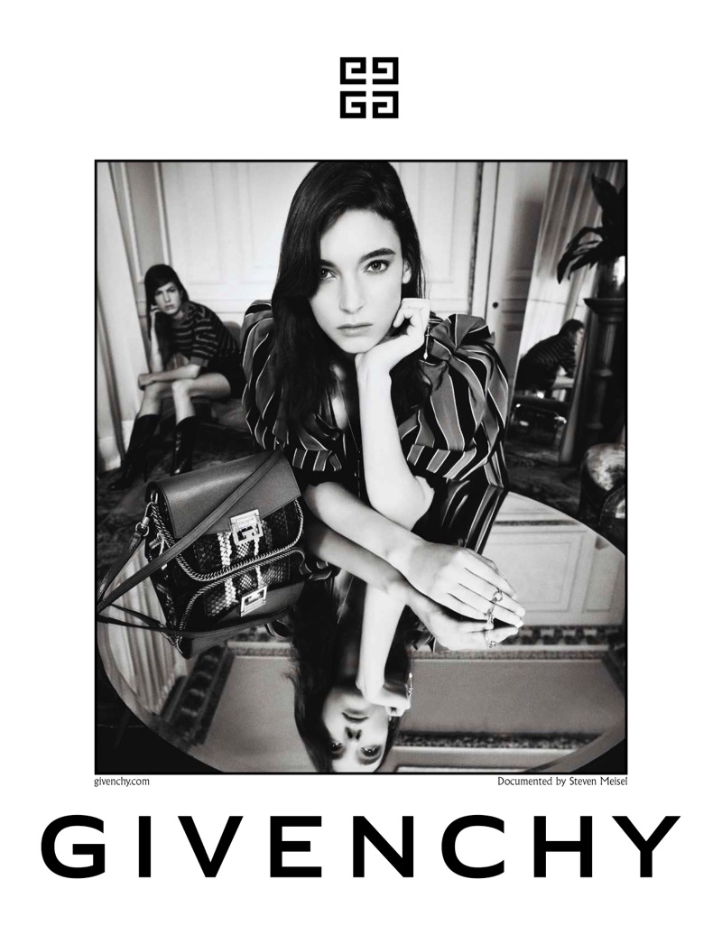 Ansley Gulielmi stars in Givenchy's spring-summer 2018 campaign