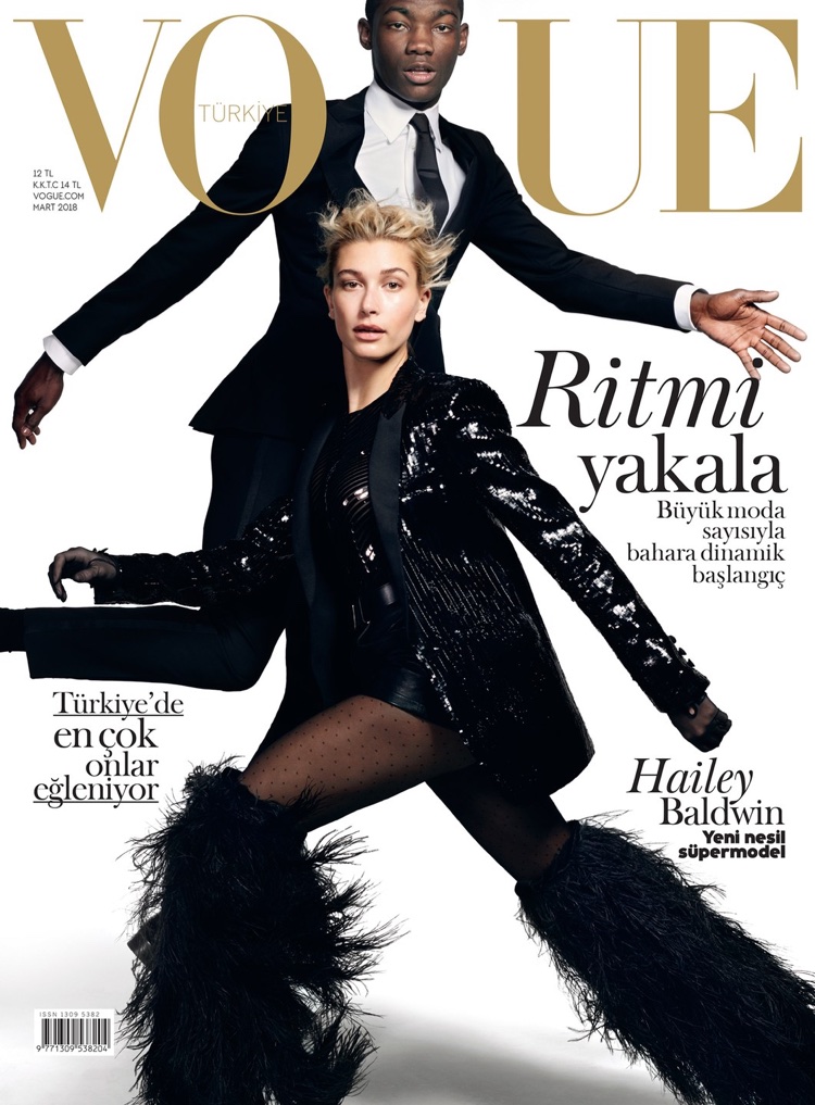 Hailey Baldwin Shows Off Her Moves for Vogue Turkey