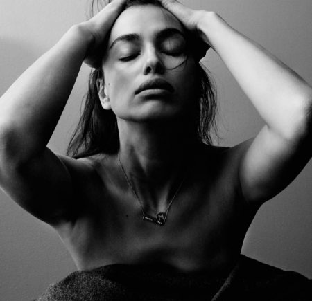 Irina Shayk Strips Down with Fresh Faced Look for Vogue Germany Irina Shayk Strips Down with Fresh Faced Look for Vogue Germany