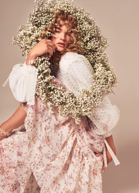 Isabel Scholten Has Flower Power for InStyle Germany Isabel Scholten Has Flower Power for InStyle Germany