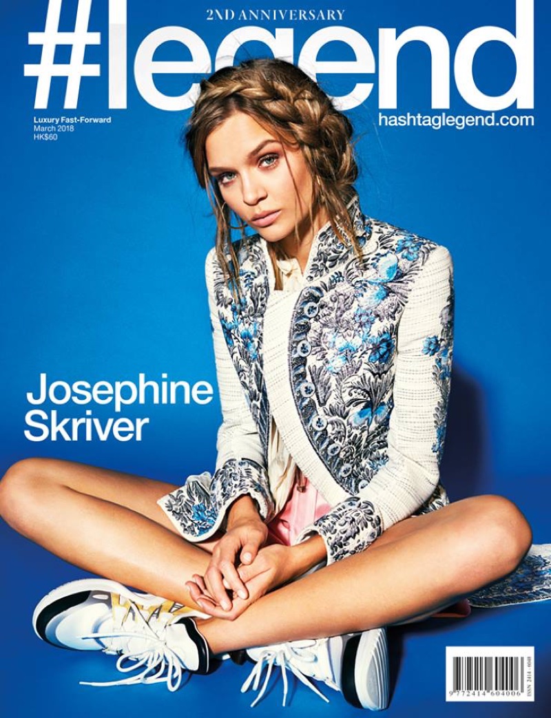 Josephine Skriver Poses in Statement Styles for #legend Magazine
