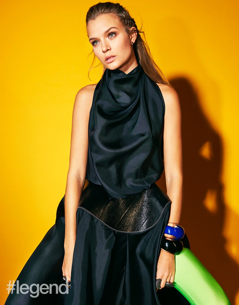 Josephine Skriver Poses in Statement Styles for #legend Magazine