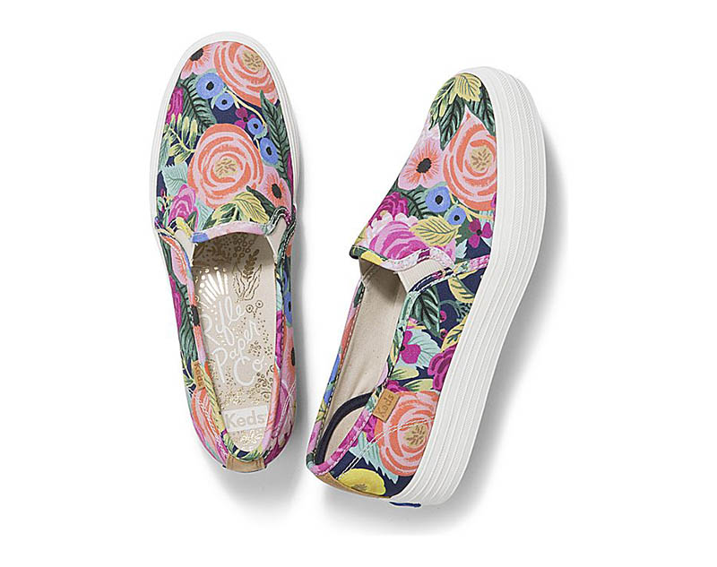 Keds x Rifle Paper Co 'Triple Decker' Sneaker in Juliet Floral $70