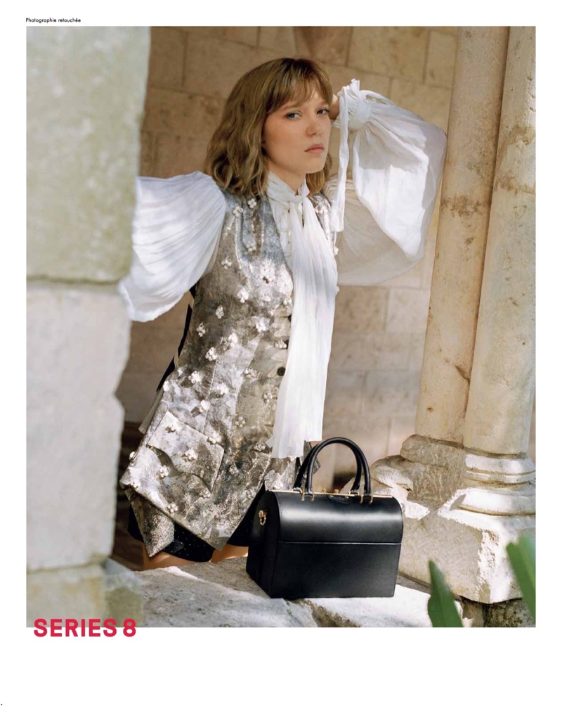Lea Seydoux appears in Louis Vuitton's spring-summer 2018 campaign