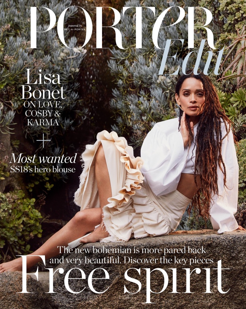 Lisa Bonet on PORTER Edit March 9th, 2018 Cover