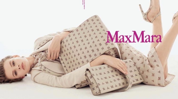 An image from Max Mara's spring 2018 advertising campaign