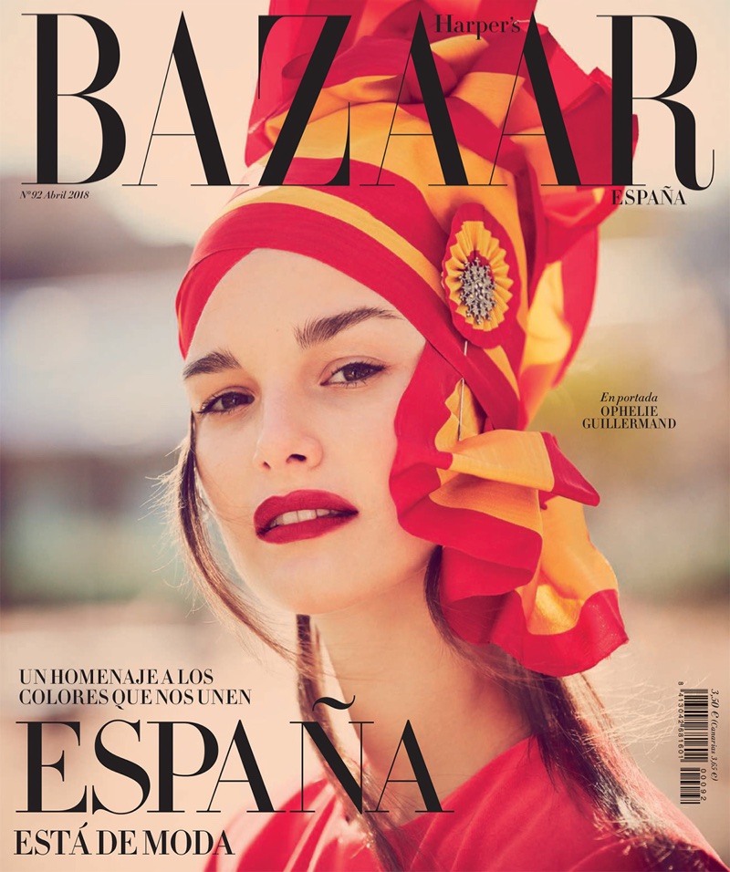Ophelie Guillermand Takes On the New Collections for Harper's Bazaar Spain