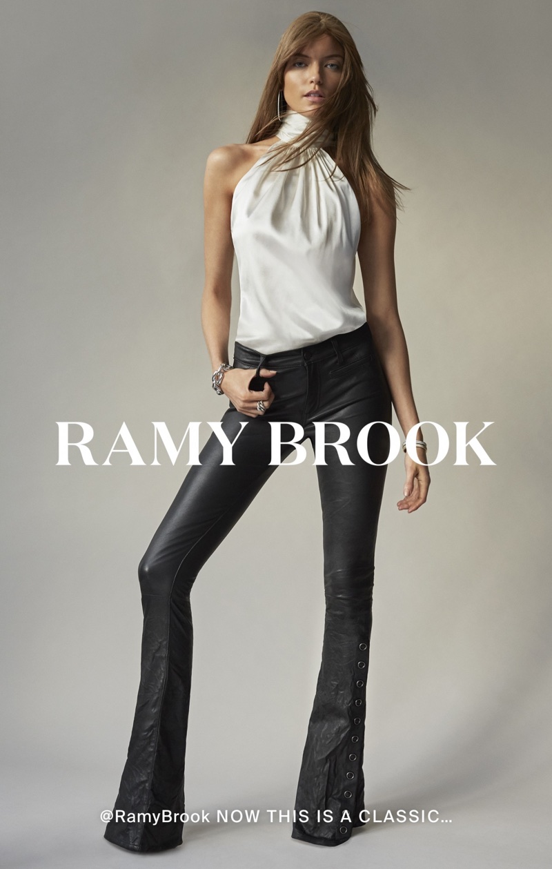 Martha Hunt stars in Ramy Brook's spring-summer 2018 campaign