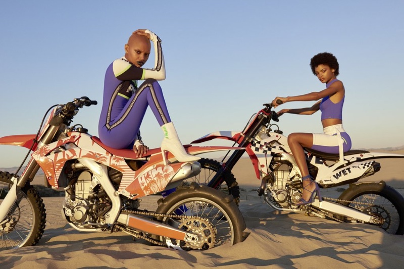 Fenty PUMA unveils spring-summer 2018 campaign with Slick Woods and Theresa Hayes