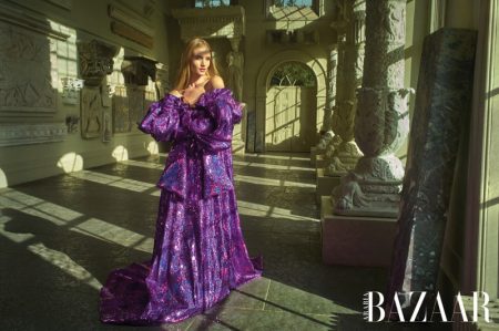 Rosie Huntington-Whiteley Poses in High Fashion Looks for Harper's Bazaar Arabia Rosie Huntington-Whiteley Poses in High Fashion Looks for Harper's Bazaar Arabia