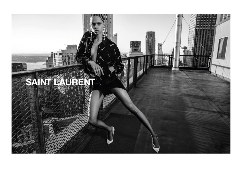 Hiandra Martinez fronts Saint Laurent’s spring-summer 2018 campaign