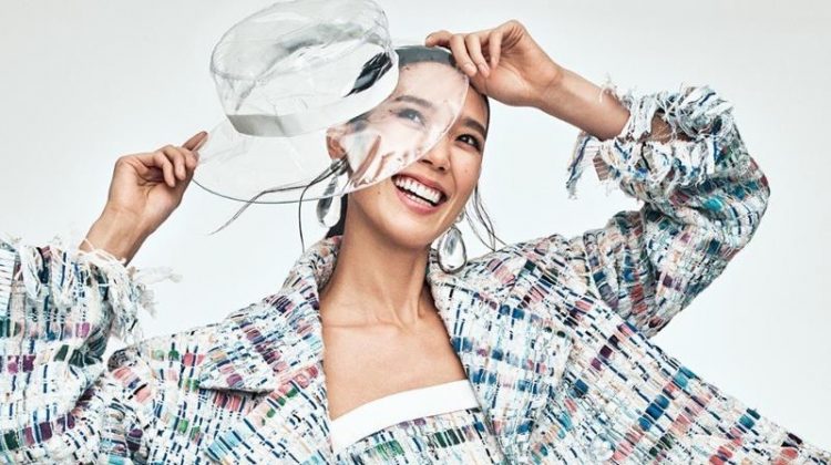 Tao Okamoto Looks Chic in Chanel for Harper’s Bazaar Japan