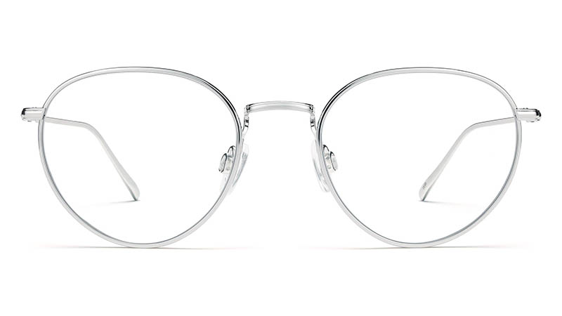 Warby Parker Ezra Glasses in Burnished Silver $195