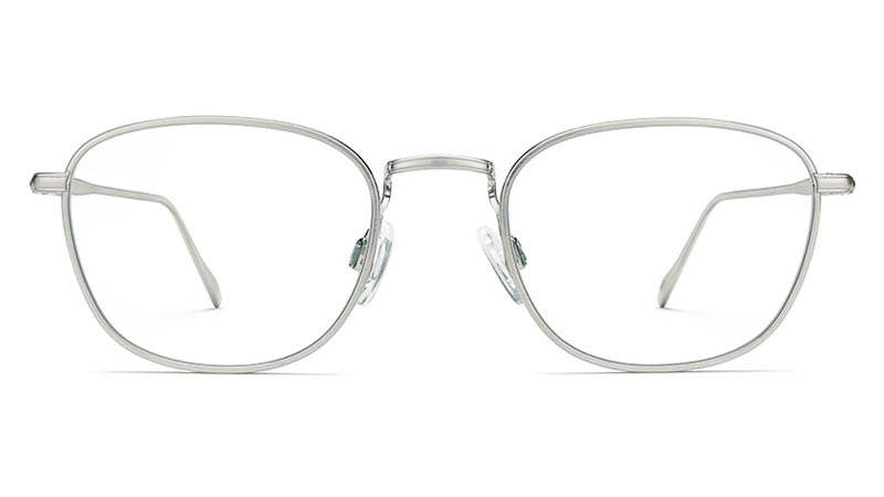 Warby Parker Maxwell Glasses in Antique Silver $195