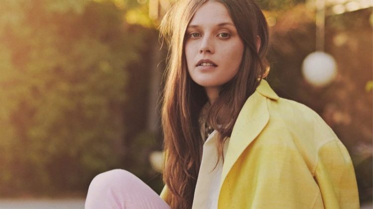 Angel Rutledge Poses in Pastel Styles for ELLE Italy