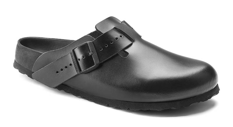 Birkenstock x Rick Owens Boston Exquisite Clog in Amalfi Black $525