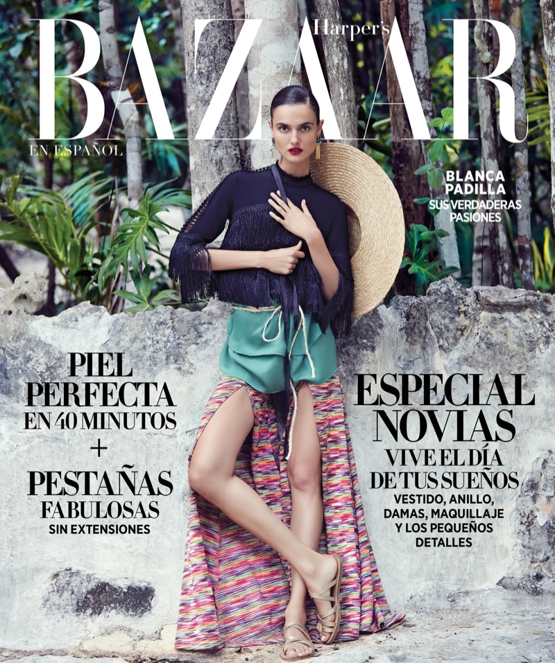 Blanca Padilla | Harper's Bazaar Mexico | 2018 Cover | Editorial