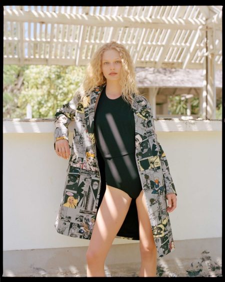 Frederikke Sofie Jets to Barbados for Browns' Spring 2018 Campaign