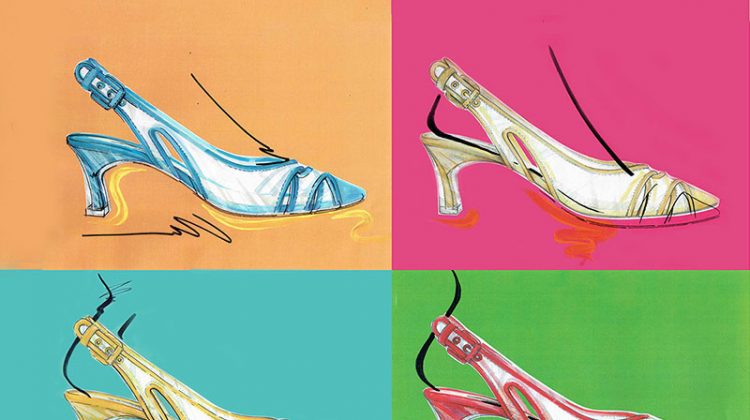 Shoe Gazing: Casadei Takes On the Kitten Heel for 60th Anniversary Collection