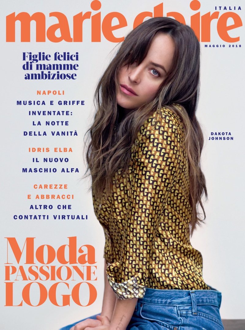 Dakota Johnson on Marie Claire Italy May 2018 Cover