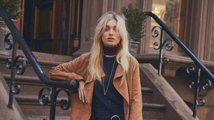 Elsa Hosk Channels 1970’s Cool for PORTER Edit