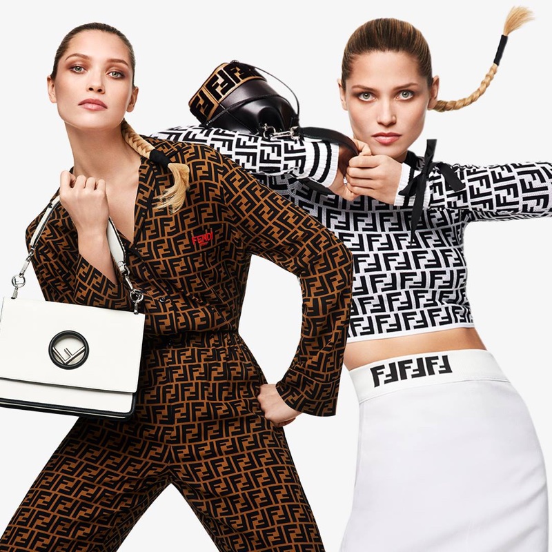 Fendi logo collection at Net-a-Porter