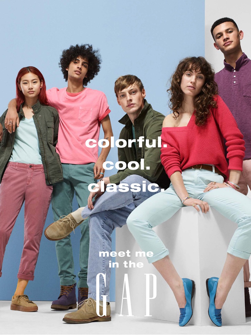 Amy Troost photographs Gap's spring-summer 2018 campaign