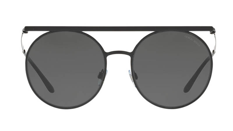 Giorgio Armani AR6069 56 Sunglasses in Black/Grey $330