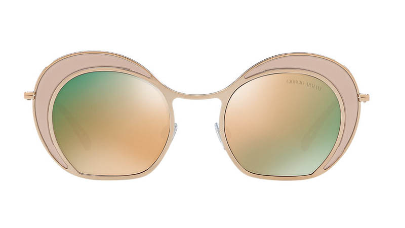 Giorgio Armani AR6073 47 Sunglasses Grey/Pink $340