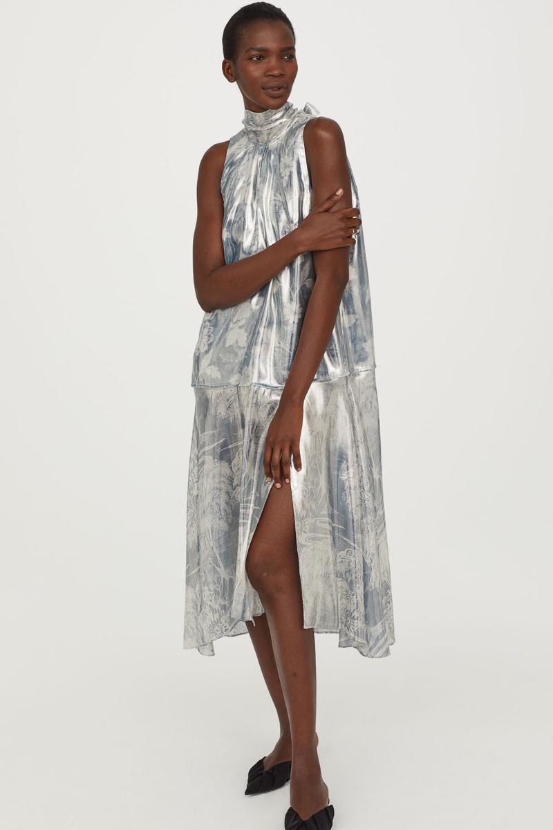 H&M Conscious Exclusive Lyocell Silk Dress $149