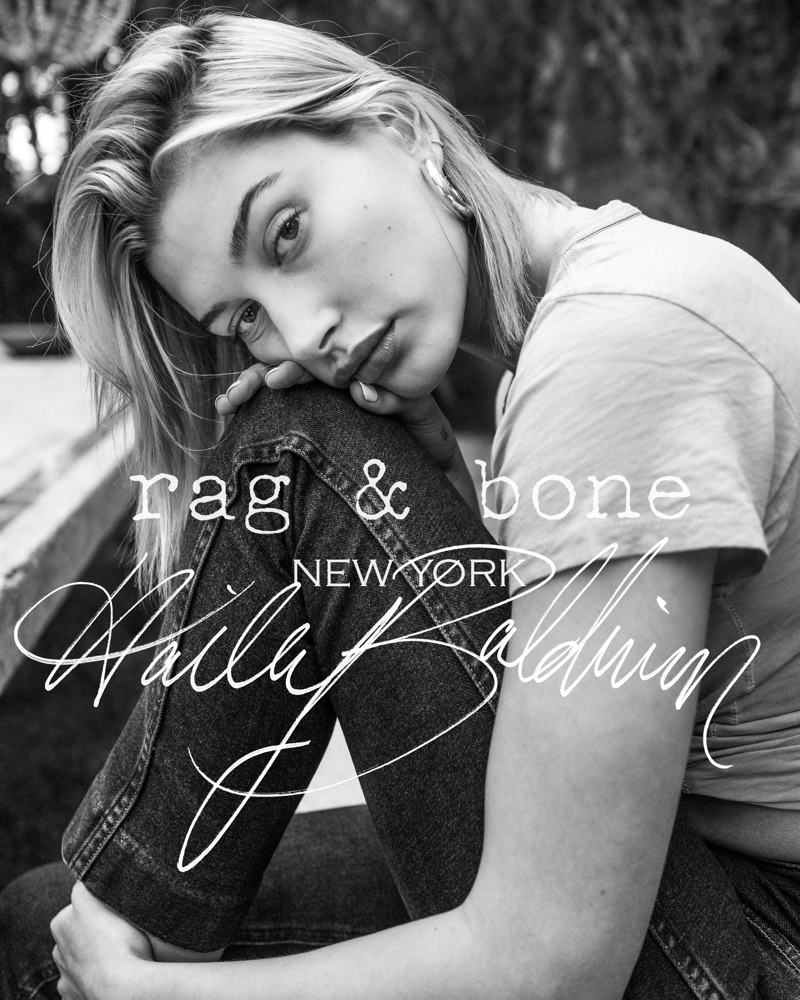 Rag & Bone taps Hailey Baldwin for its 2018 D.I.Y. Project
