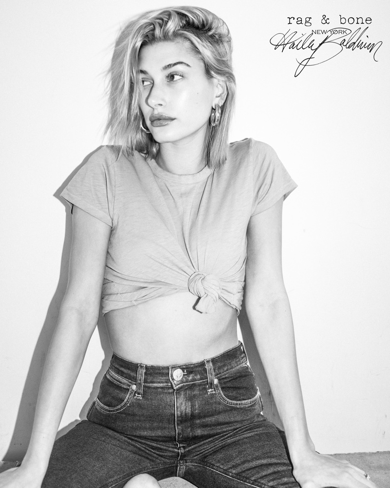 An image from Rag & Bone 2018 D.I.Y. Project with Hailey Baldwin
